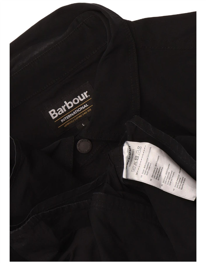 Barbour Herre Overshirt Skjorte Stor sort polyester