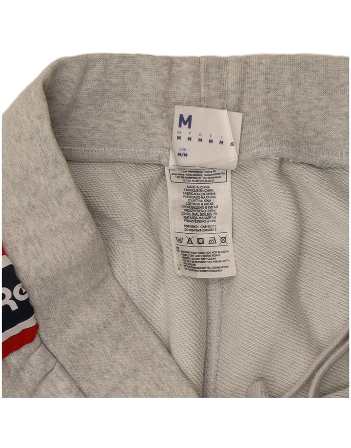 Reebok Herre grafisk træningsdragt Bukser Joggers Medium Grey Colourblock