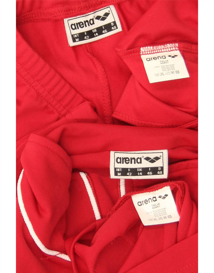 Arena Hel træningsdragt til mænd UK 14 Medium Rød Polyester