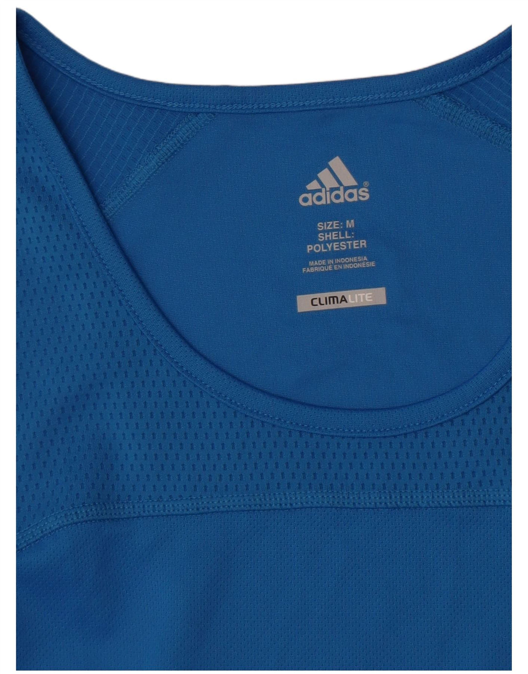 Adidas Herre Climalite Vest Top Medium Blue Polyester