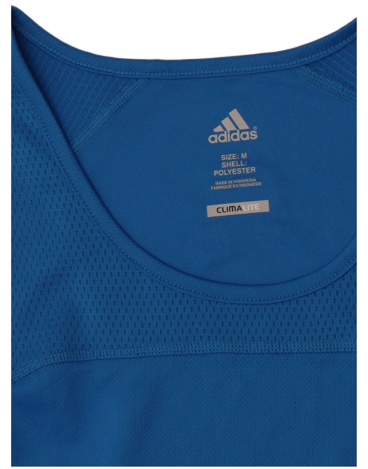 Adidas Herre Climalite Vest Top Medium Blue Polyester
