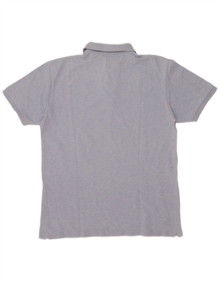 Henry Cottons herre poloshirt XL blå bomuld