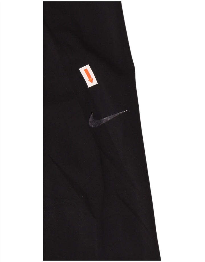 Nike Dame Dri Fit Grafiske Leggings UK 12 Medium Black Polyester Sports