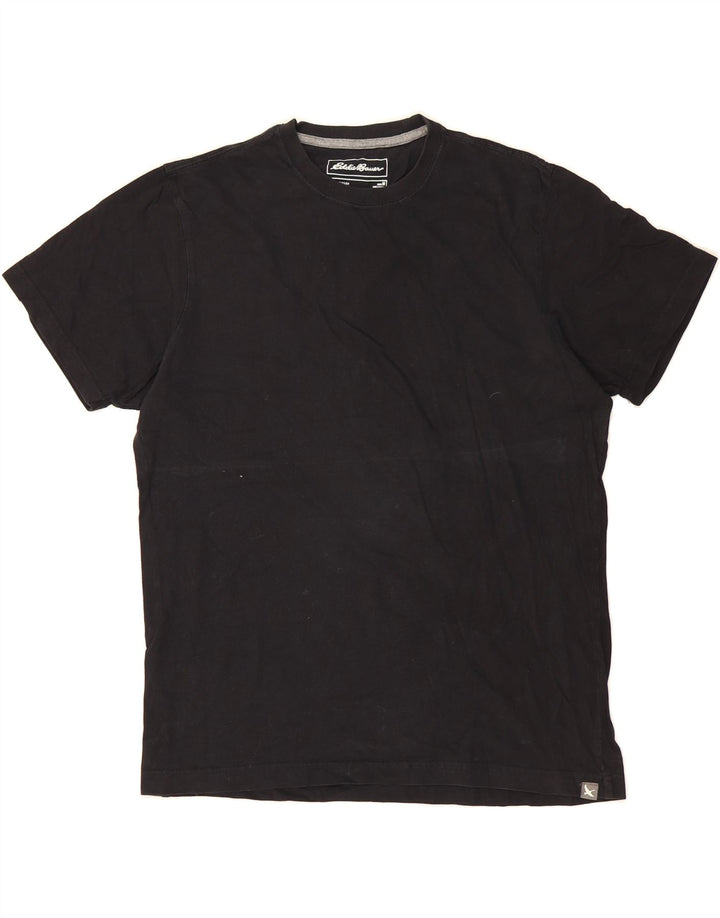 EDDIE BAUER Mens T-Shirt Top Medium Black Vintage Eddie Bauer and Second-Hand Eddie Bauer from Messina Hembry 