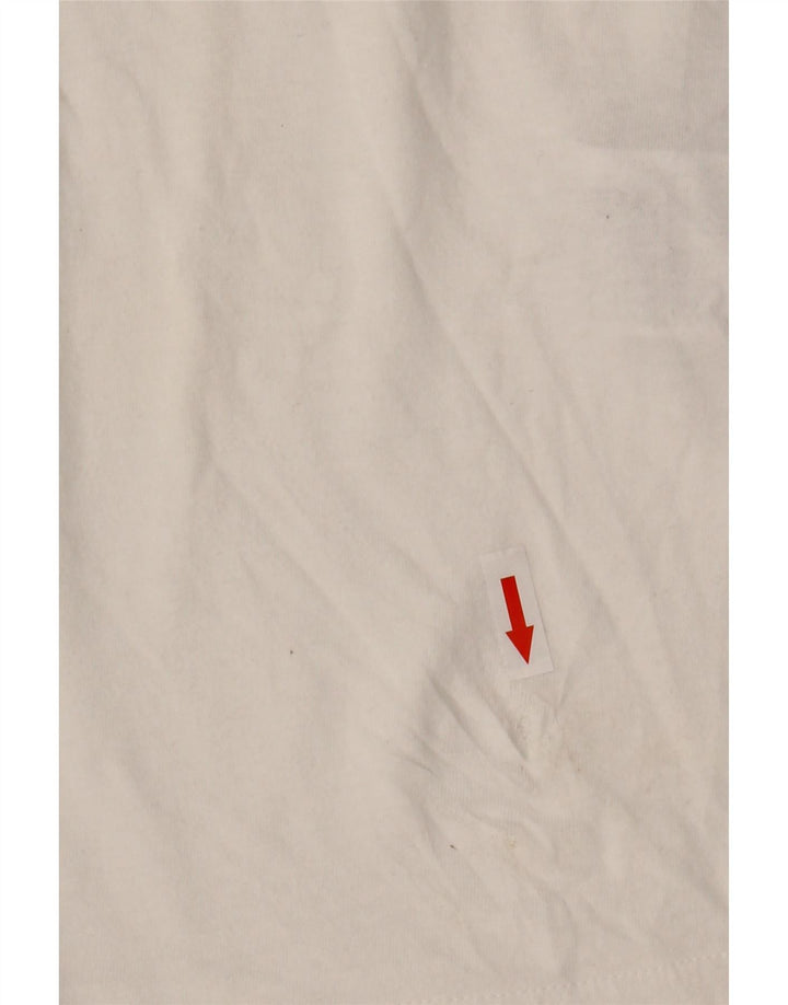 Levi's Herre T-Shirt Top XL Hvid Bomuld