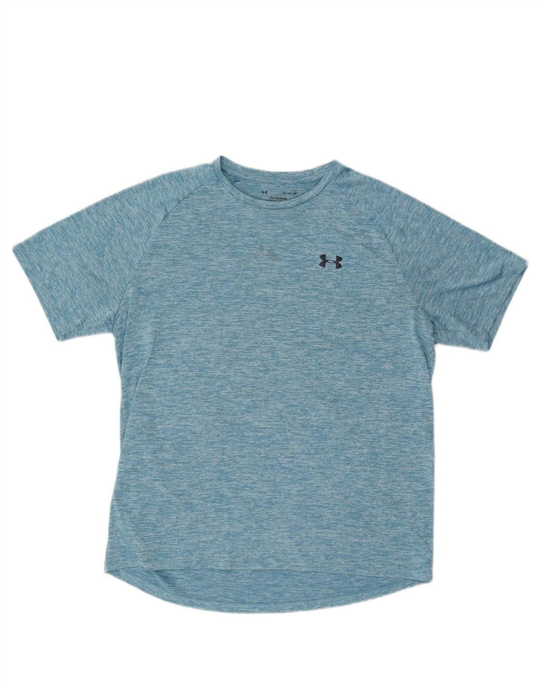 UNDER ARMOUR Mens T-Shirt Top XL Blue Flecked