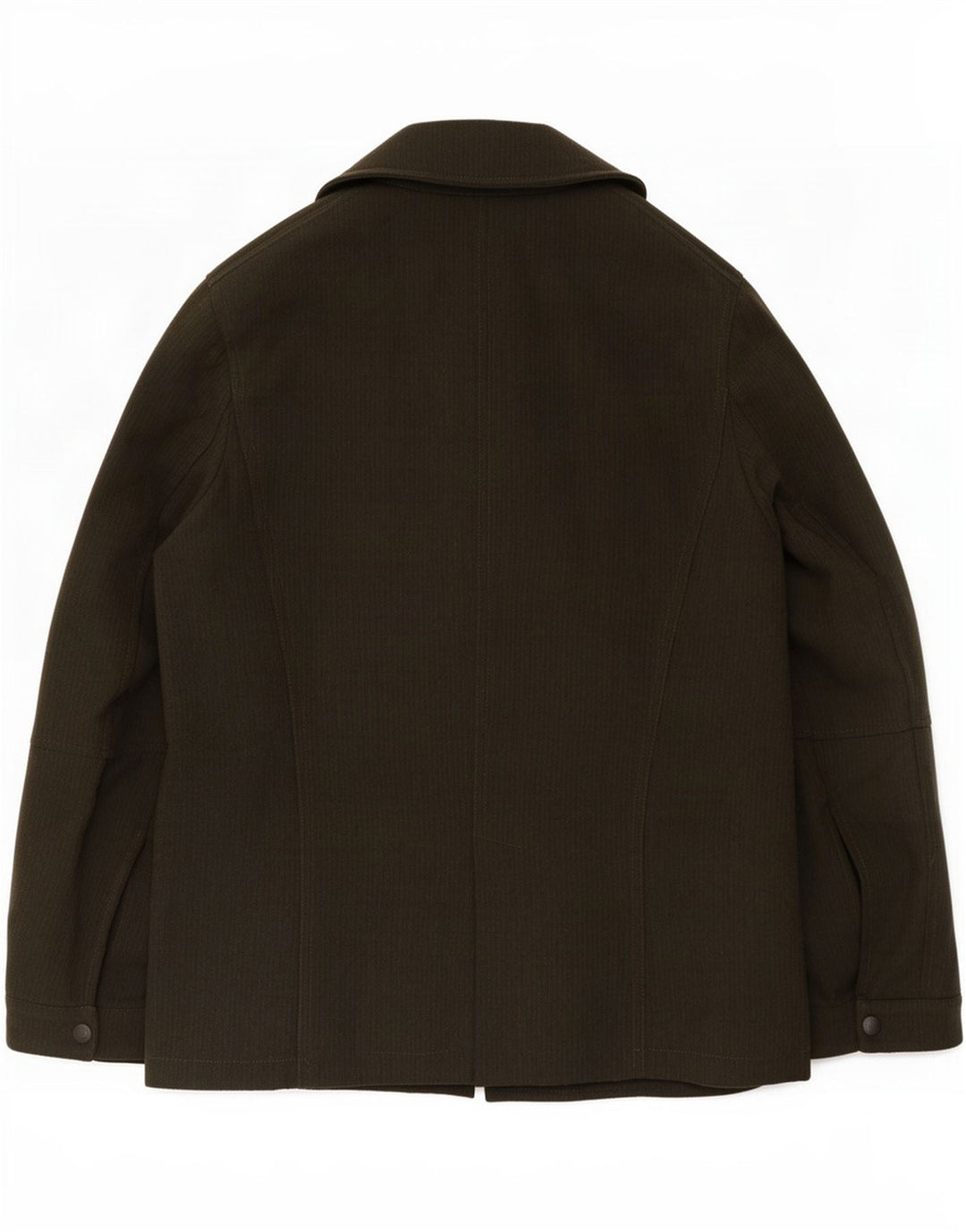 Calvin Klein Jeans Herre Pea Coat UK 40 Large Khaki Polyester
