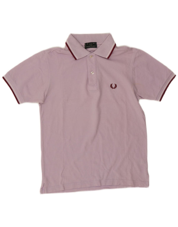 Fred Perry herre poloshirt XS lilla bomuld
