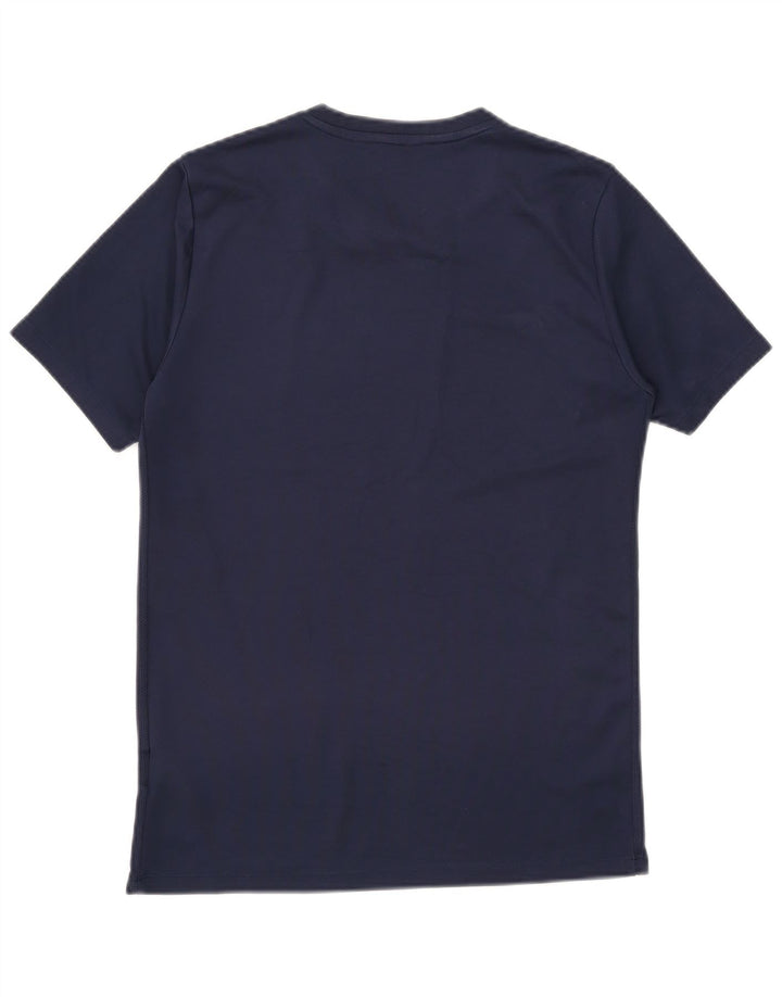 NIKE herre Dri Fit T-shirt top mellem marineblå polyester