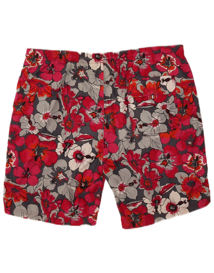 Hugo Boss Badeshorts til mænd store røde blomster