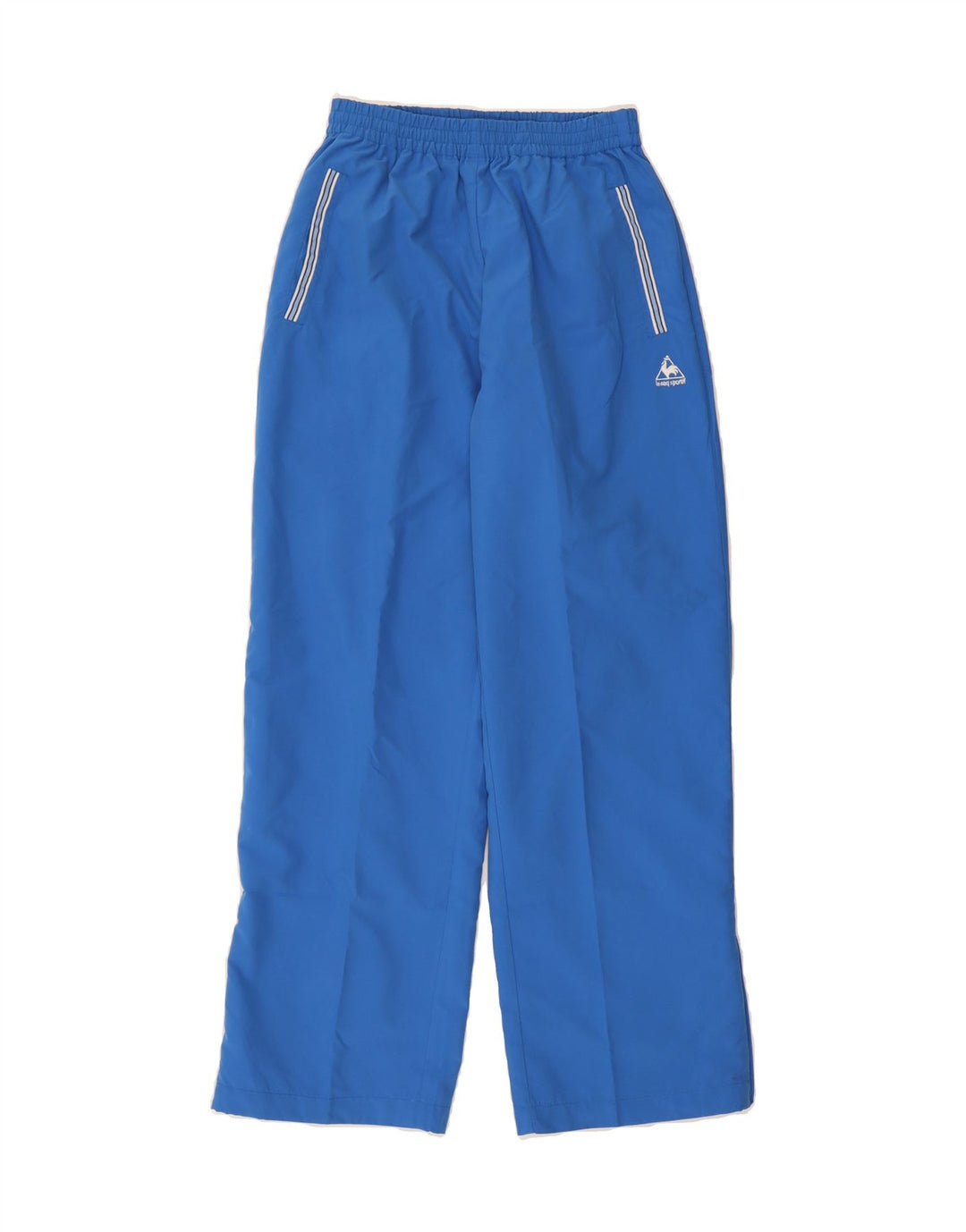 LE COQ SPORTIF Womens Tracksuit Trousers UK 10 Small  Blue Polyester Vintage Le Coq Sportif and Second-Hand Le Coq Sportif from Messina Hembry 