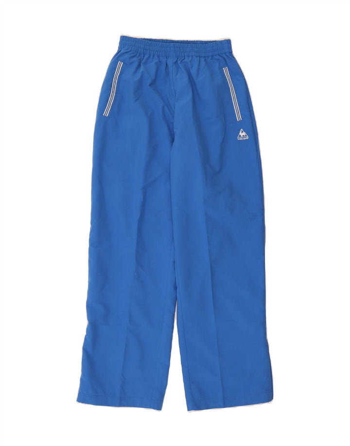 LE COQ SPORTIF Womens Tracksuit Trousers UK 10 Small  Blue Polyester Vintage Le Coq Sportif and Second-Hand Le Coq Sportif from Messina Hembry 