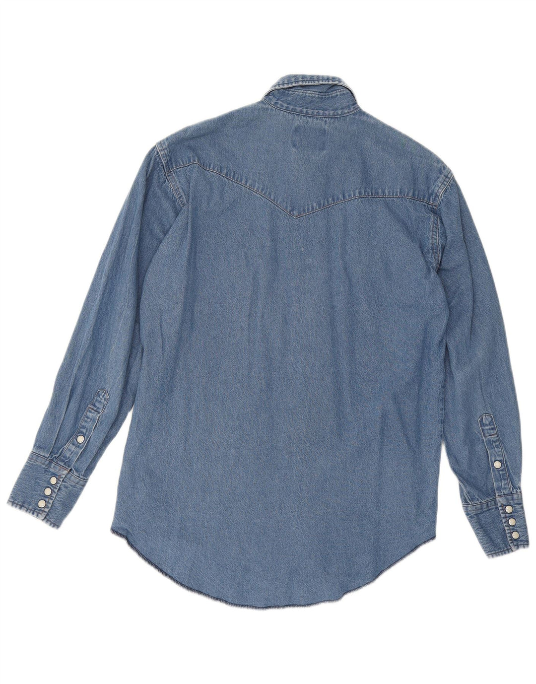 Wrangler Denimskjorte til mænd mellemblå