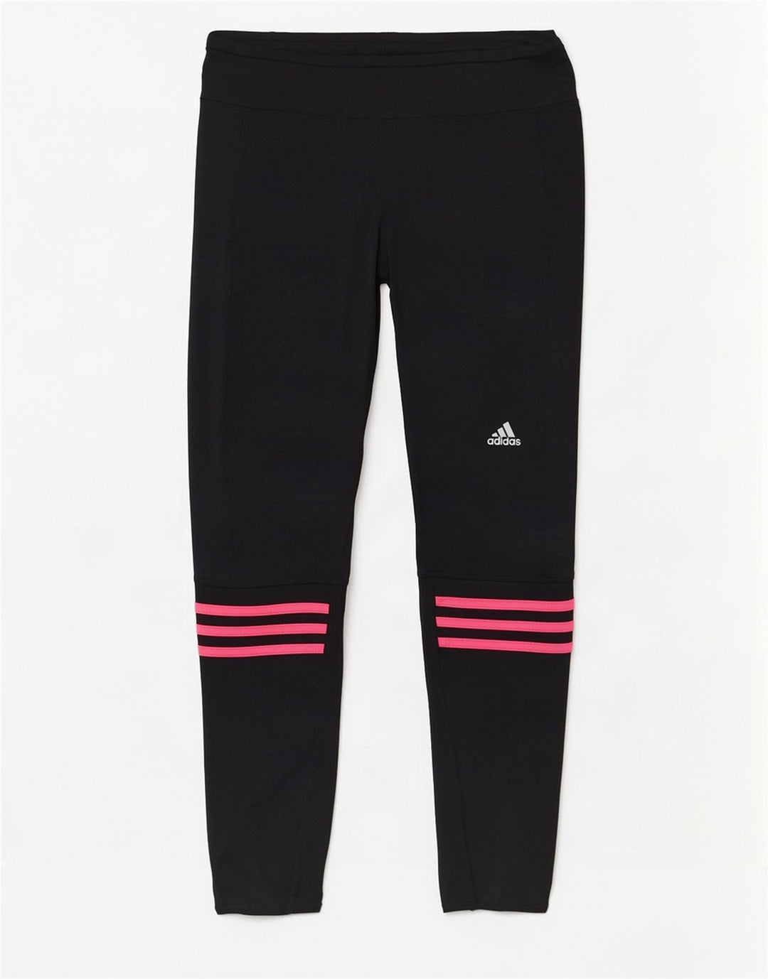 Adidas Womens Crop Leggings UK 12/14 Medium Black Polyester