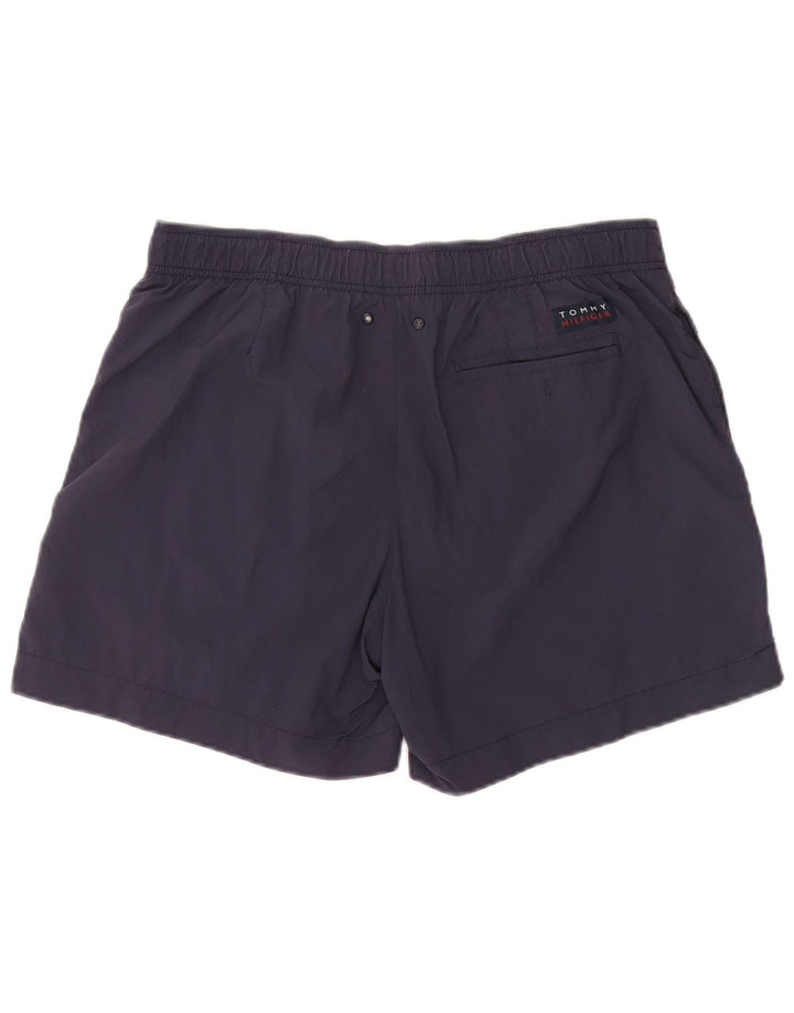 TOMMY HILFIGER Badeshorts til mænd Large Navy Blue Colourblock