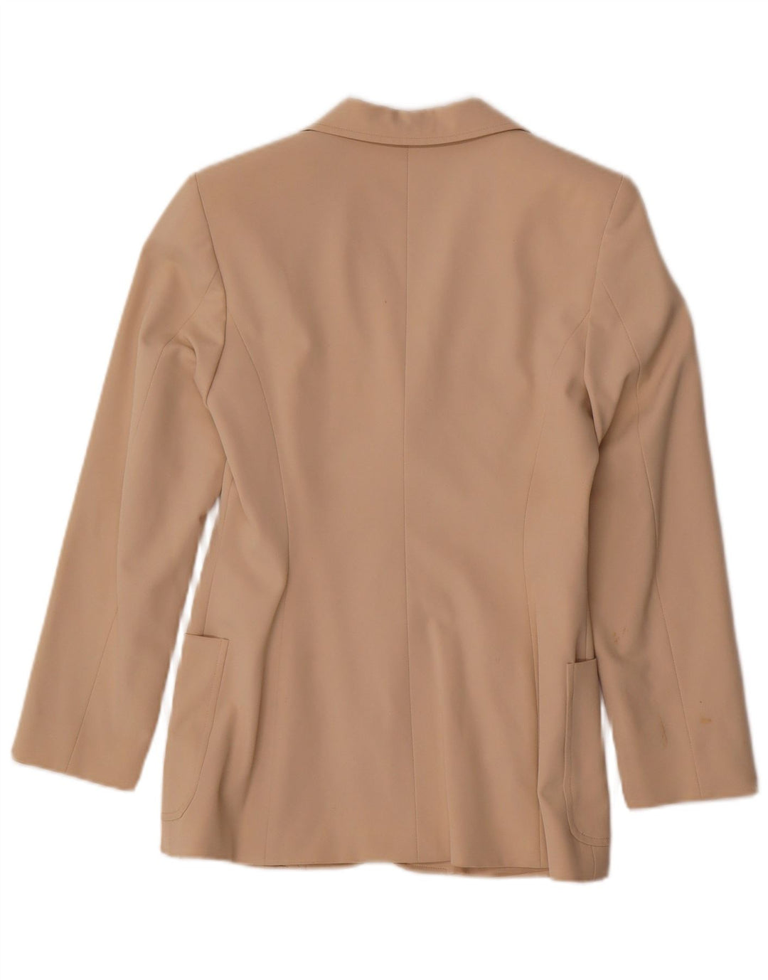 Penny Black Dame 2 Button Blazer Jacket UK 6 XS Beige Polyester