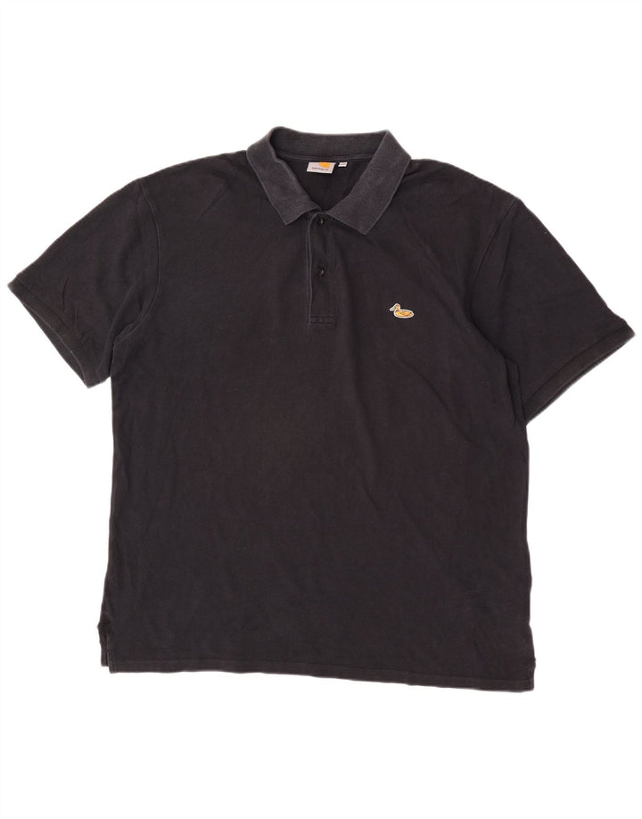 Carhartt herre poloshirt 2XL sort bomuld