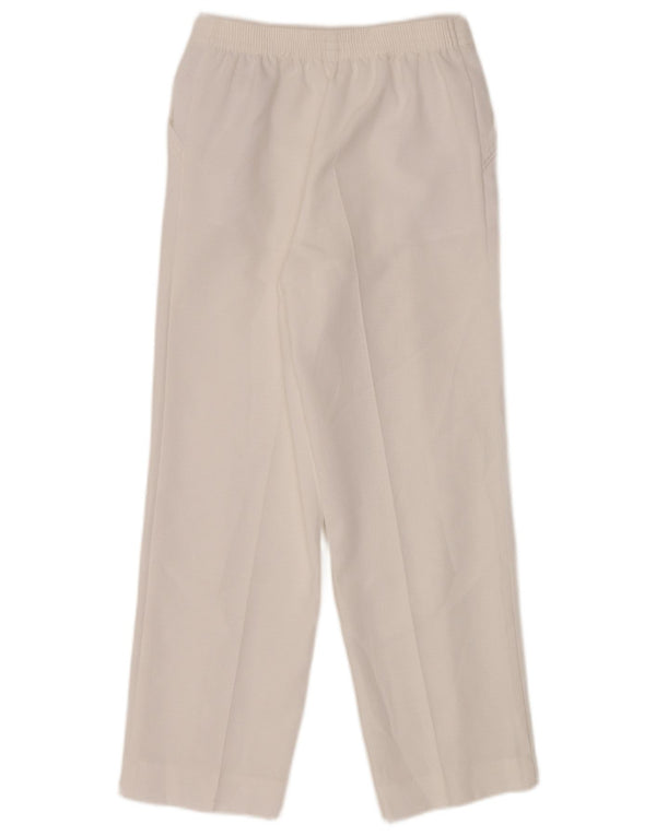 Marks & Spencer Lige fritidsbukser til kvinder UK 8 Small W26 L27 White
