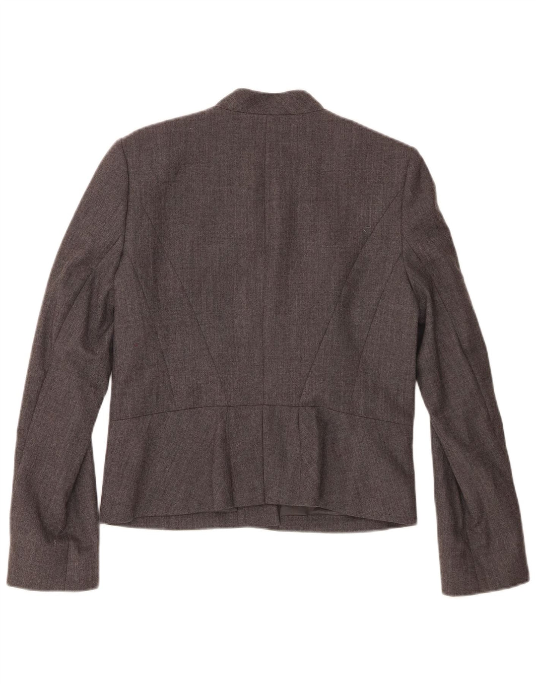 Hobbs Dame 1 Knap Blazer Jacket UK 12 Medium Grey Uld