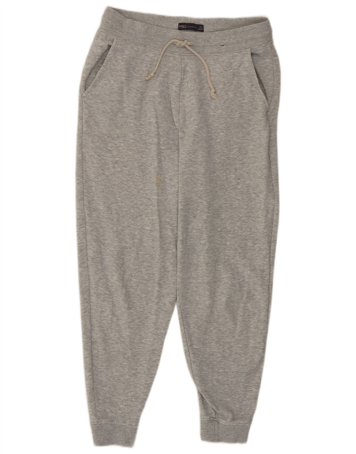 Marks & Spencer Træningsdragt til kvinder Joggers UK 12 Medium Grey Bomuld
