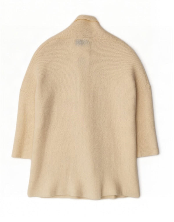 Stephan Schneider Dame 3/4 ærmet åben cardigan sweater UK 10 Small White