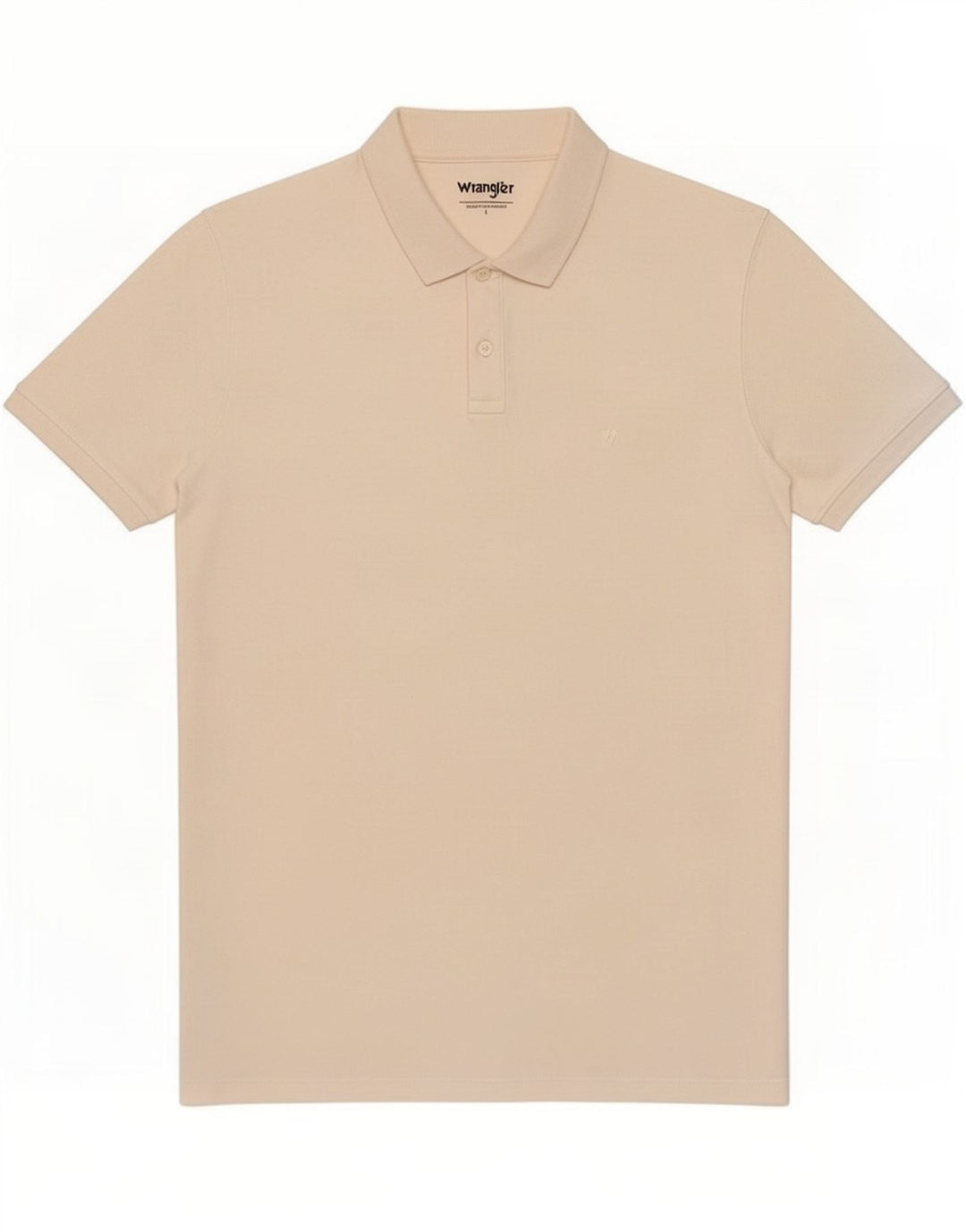 Wrangler herre poloshirt stor gul bomuld