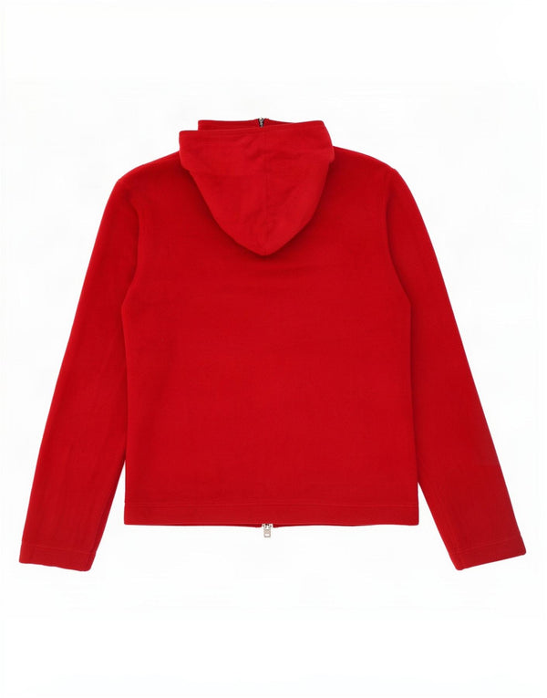 Gap Dame Stretch Hættejakke UK 14 Medium Rød Polyester