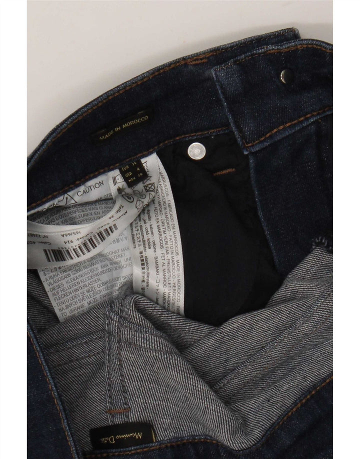 Massimo Dutti Dame Flared Jeans US 4 W26 L33 Blå Bomuld