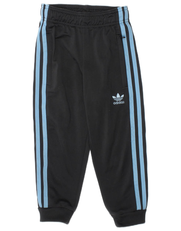 ADIDAS Boys Aeroready træningsdragt Bukser Joggers 3-4 år Grå Polyester