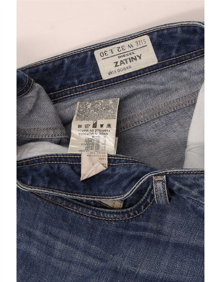 Diesel Herre Zatiny Bootcut Jeans W32 L30 Blå Bomuld