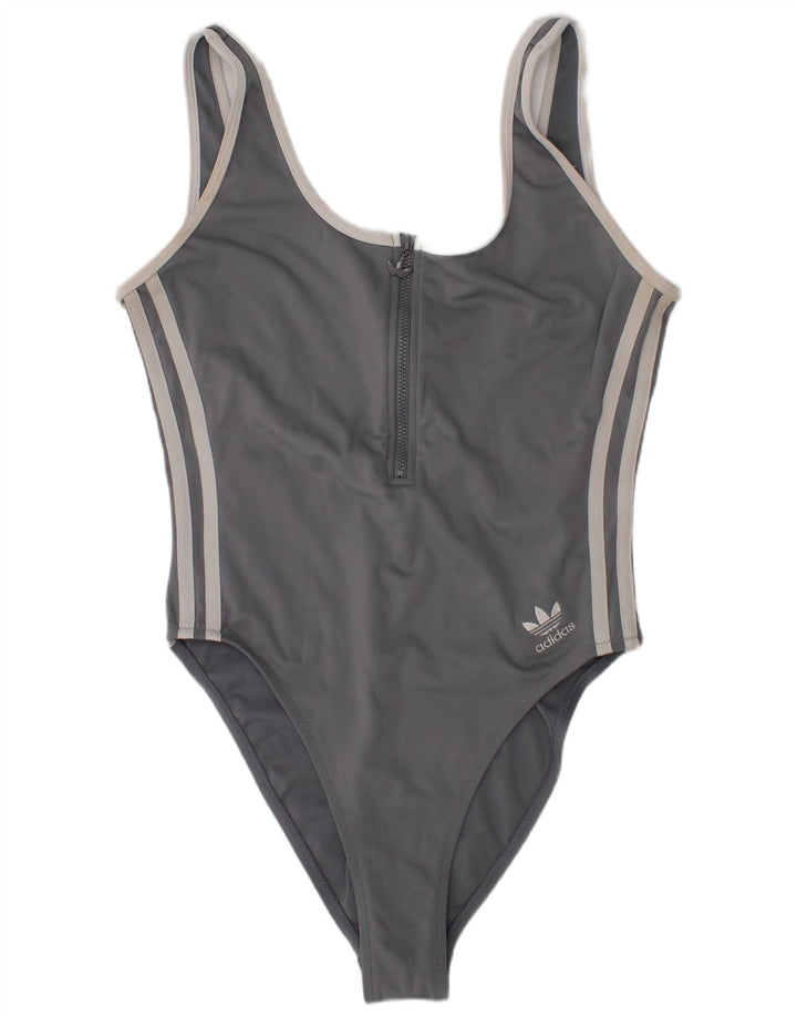 Adidas Badetøj til kvinder UK 12 Medium Grey Polyester Sports