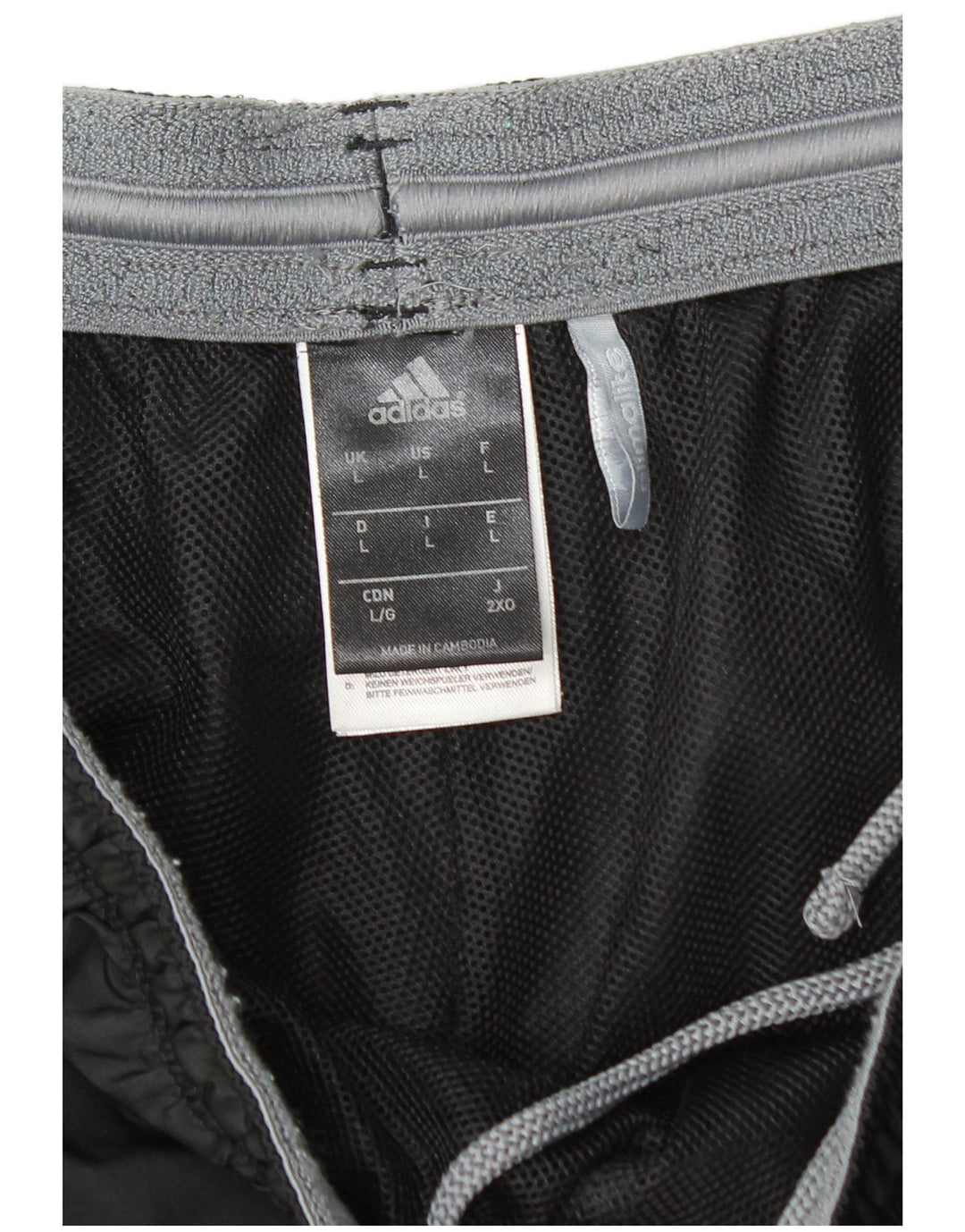 ADIDAS Herre Climalite Sportshorts Stor sort polyester