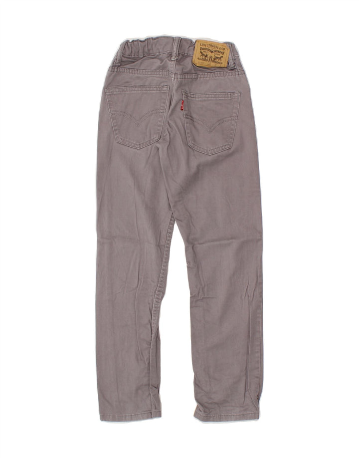 LEVI'S Boys 511 Slim Jeans 7-8 Years W24 L22 Grey Cotton Vintage Levi's and Second-Hand Levi's from Messina Hembry 