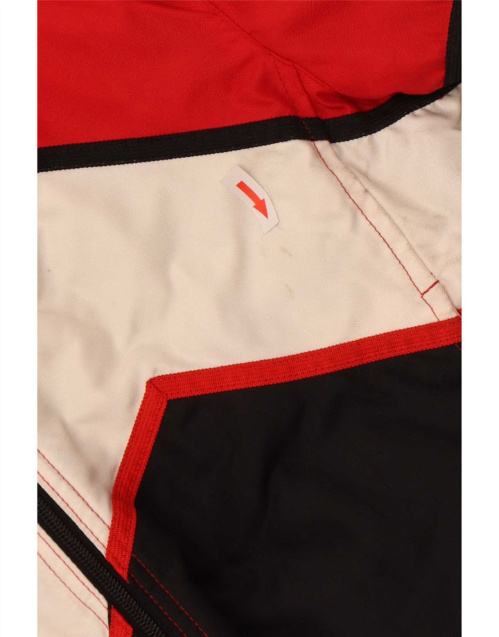 Dainese Herre grafisk racerjakke IT 42 XS Rød Colourblock Polyamid