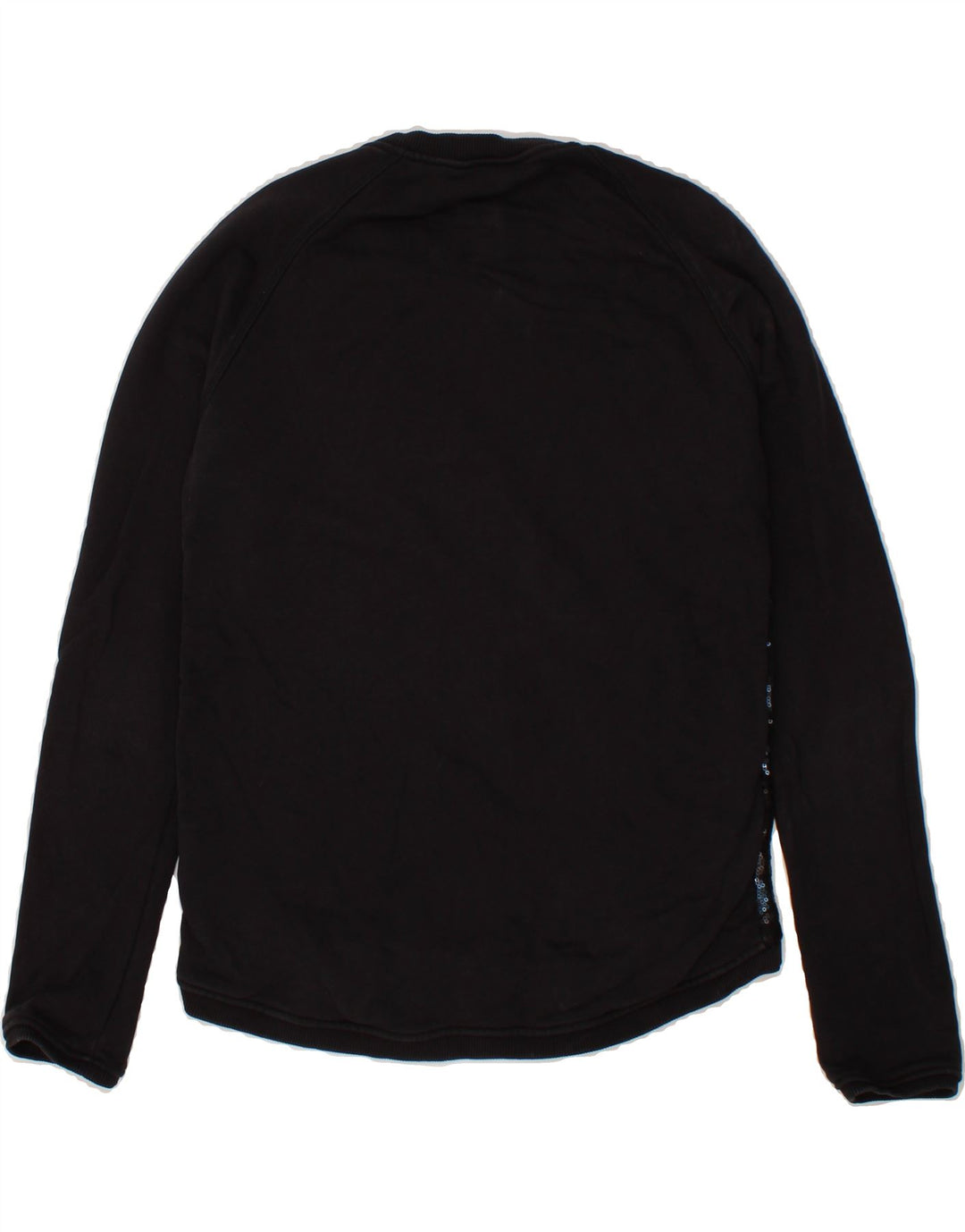 TED BAKER Womens Sweatshirt Jumper Size 2 Medium Black Cotton Vintage Ted Baker and Second-Hand Ted Baker from Messina Hembry 