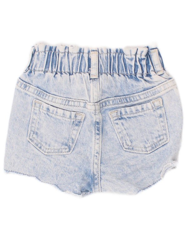 Gap Baby Girls Denim Shorts 6-9 måneder W16 Blå Bomuld