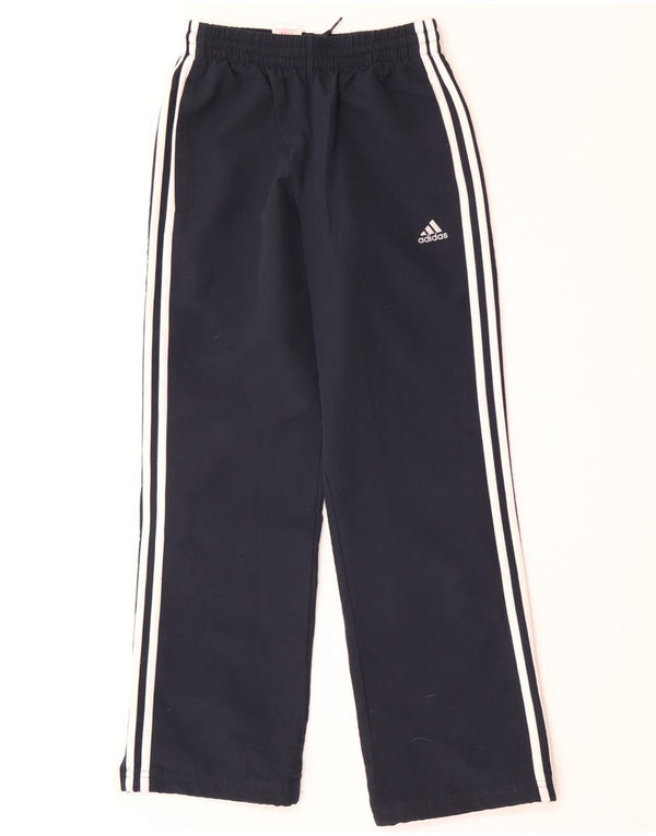 Adidas drenge Clima 365 træningsdragt bukser 11-12 år marineblå polyester