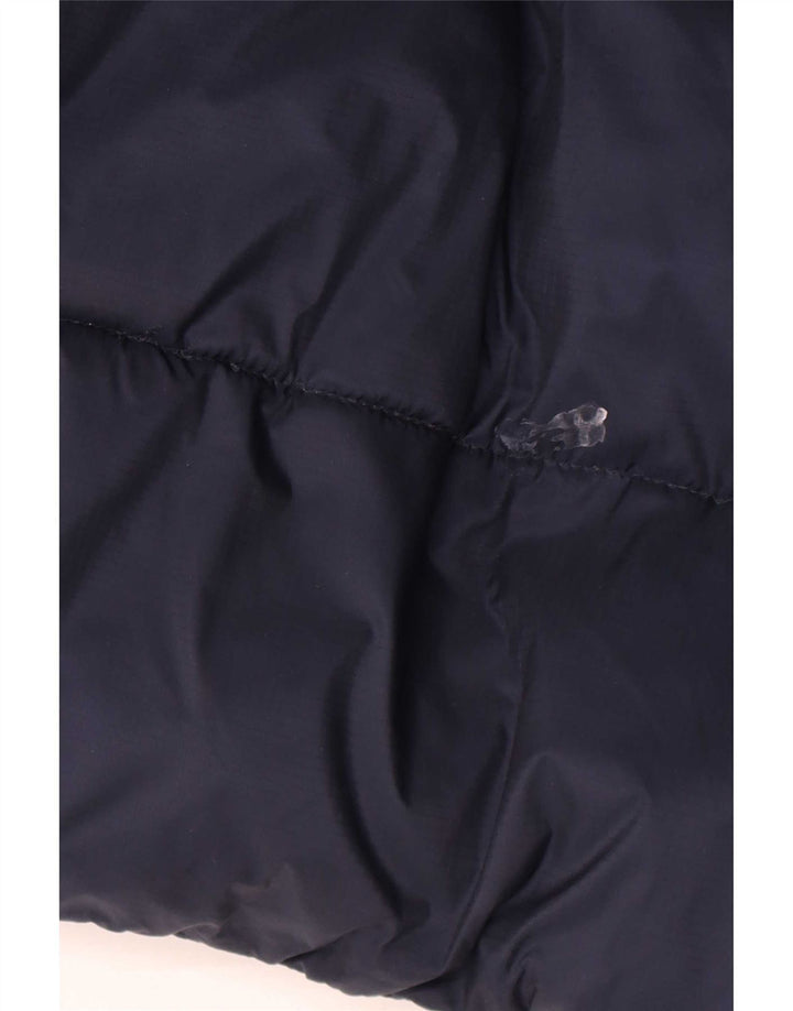 Superdry Polstret jakke til mænd UK 36 Small Navy Blue Colourblock Polyester