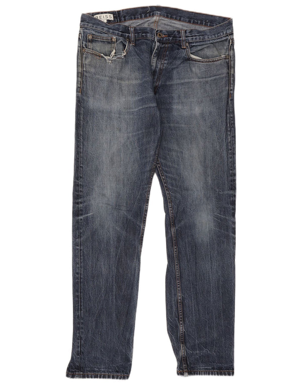 Reiss Straight Jeans til mænd W36 L31 blå bomuld