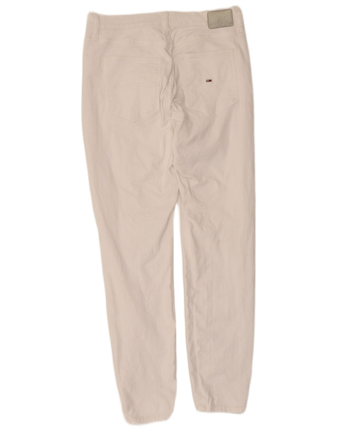 Tommy Hilfiger Dame Slim Jeans W32 L30 Hvid Bomuld