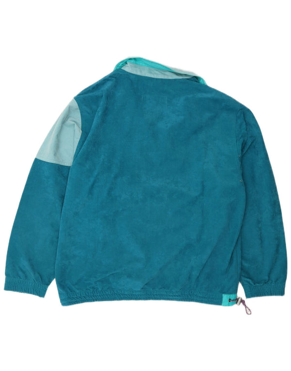 Great Escapes Herre Pullover Træningsdragt Topjakke IT 48 Medium Blue Retro