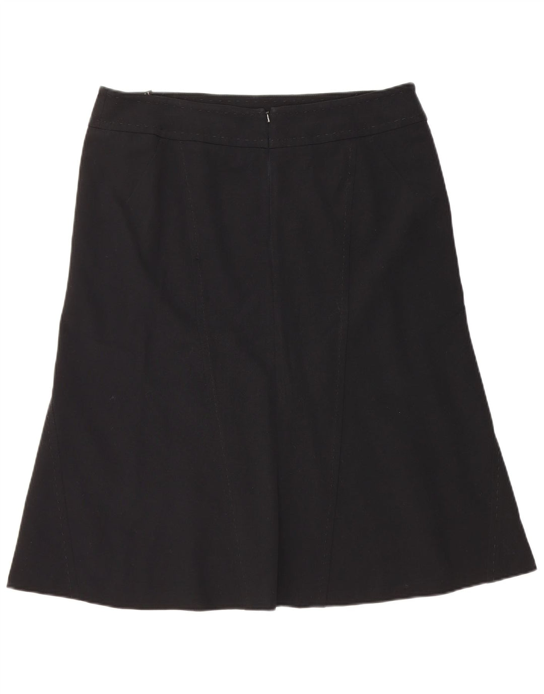 COAST A-line nederdel til kvinder UK 16 Large W34 Black Polyester