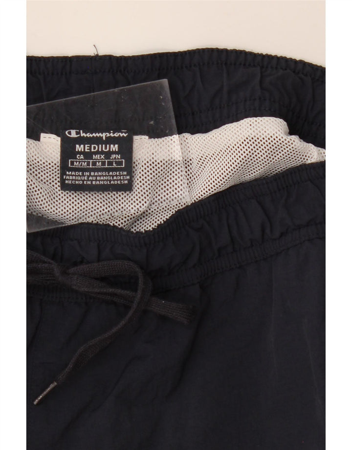 CHAMPION Mens Sport Shorts Medium W30 Navy Blue Vintage Champion and Second-Hand Champion from Messina Hembry 