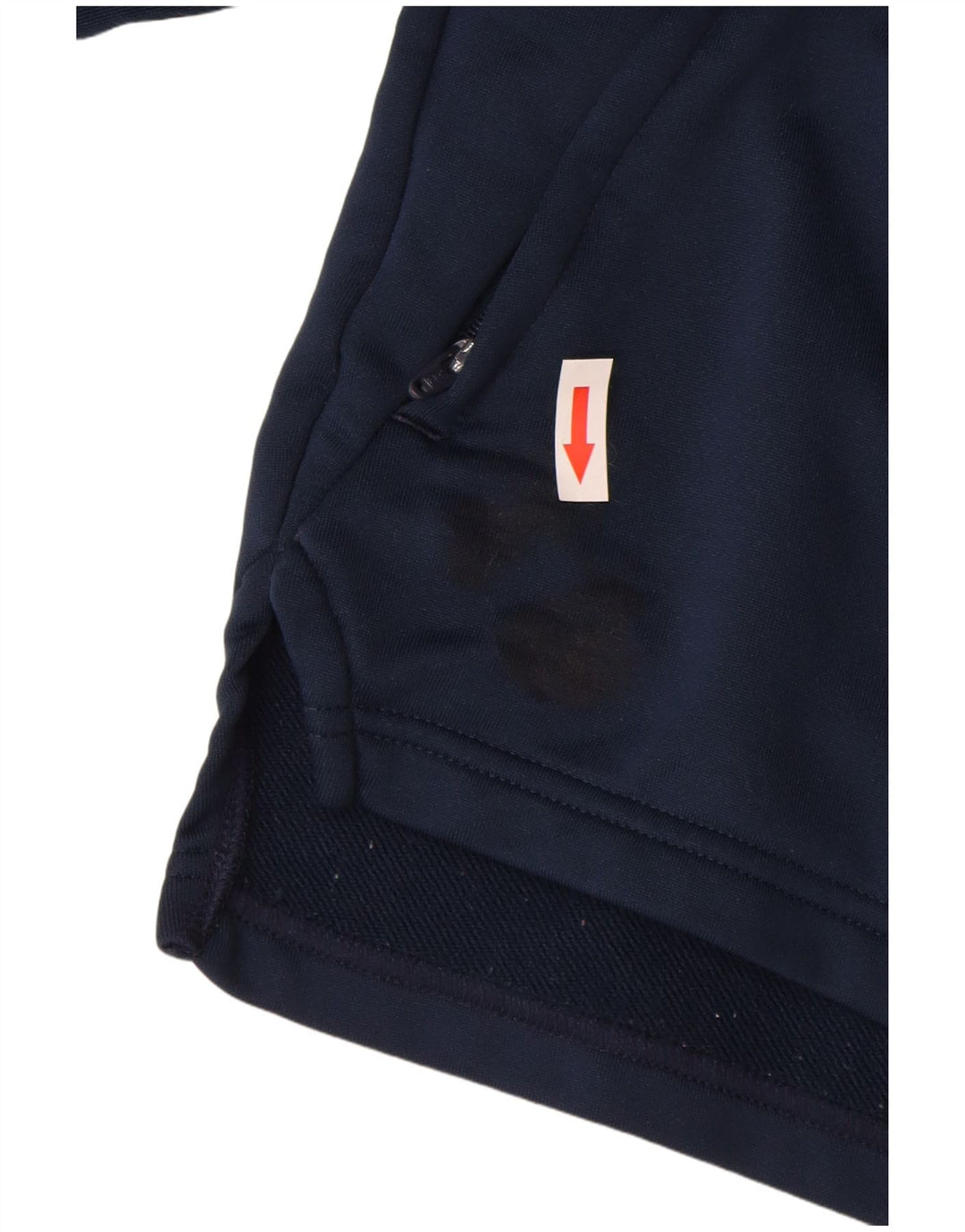 Adidas MESSI hættetrøje med lynlås til drenge 11-12 år marineblå polyester