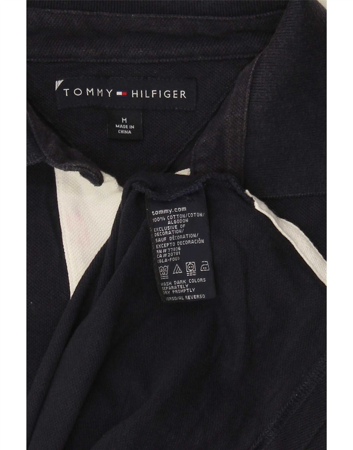 Tommy Hilfiger Herre Kortærmet Polo Shirt Medium Navy Blue Classic