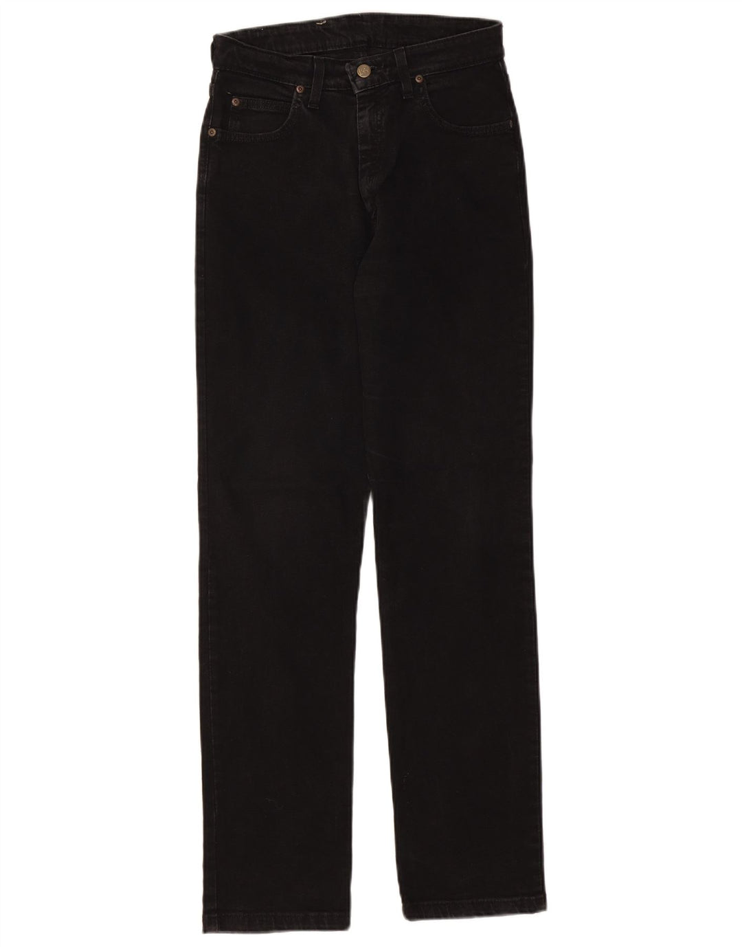 Lee Dame Dallas Straight Jeans W31 L31 Sort Bomuld