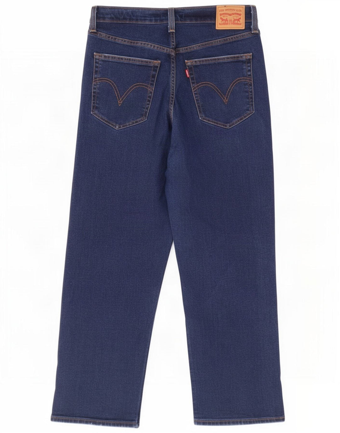 Levi's Dame Ribcage Straight Jeans W30 L26 Blue