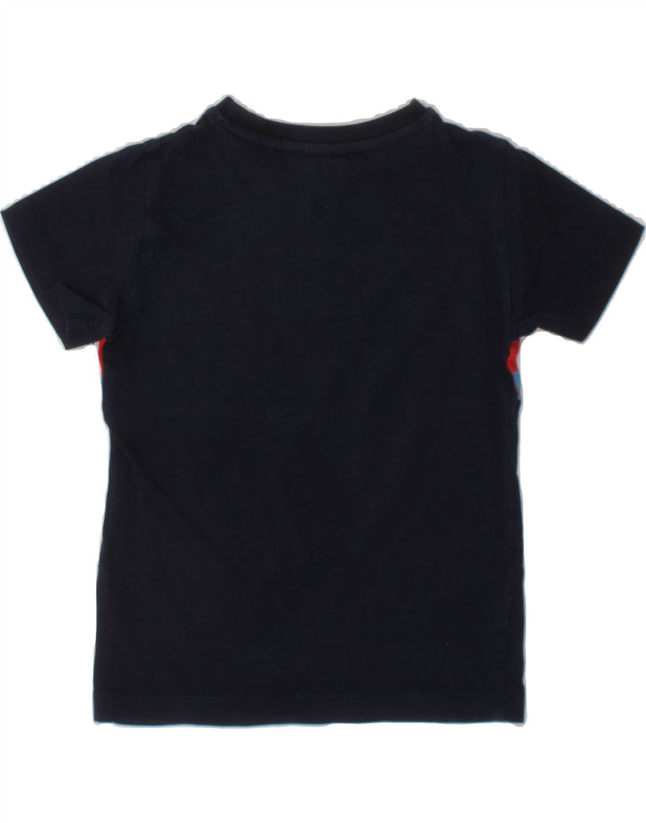 ICEBERG Boys Graphic T-Shirt Top 3-4 Years Navy Blue Cotton Vintage Iceberg and Second-Hand Iceberg from Messina Hembry 