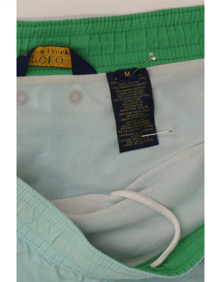 Polo Ralph Lauren Badeshorts til mænd mellemblå nylon