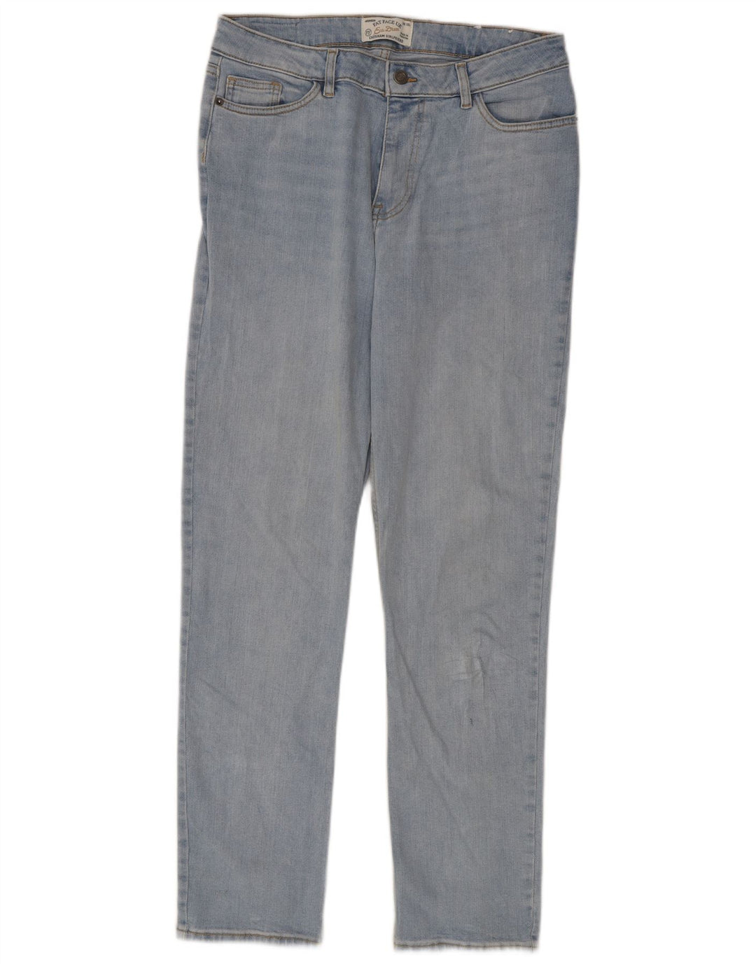 Fat Face Dame Chesham Girlfriend Slim Jeans UK 12 Medium W32 L29 Blå